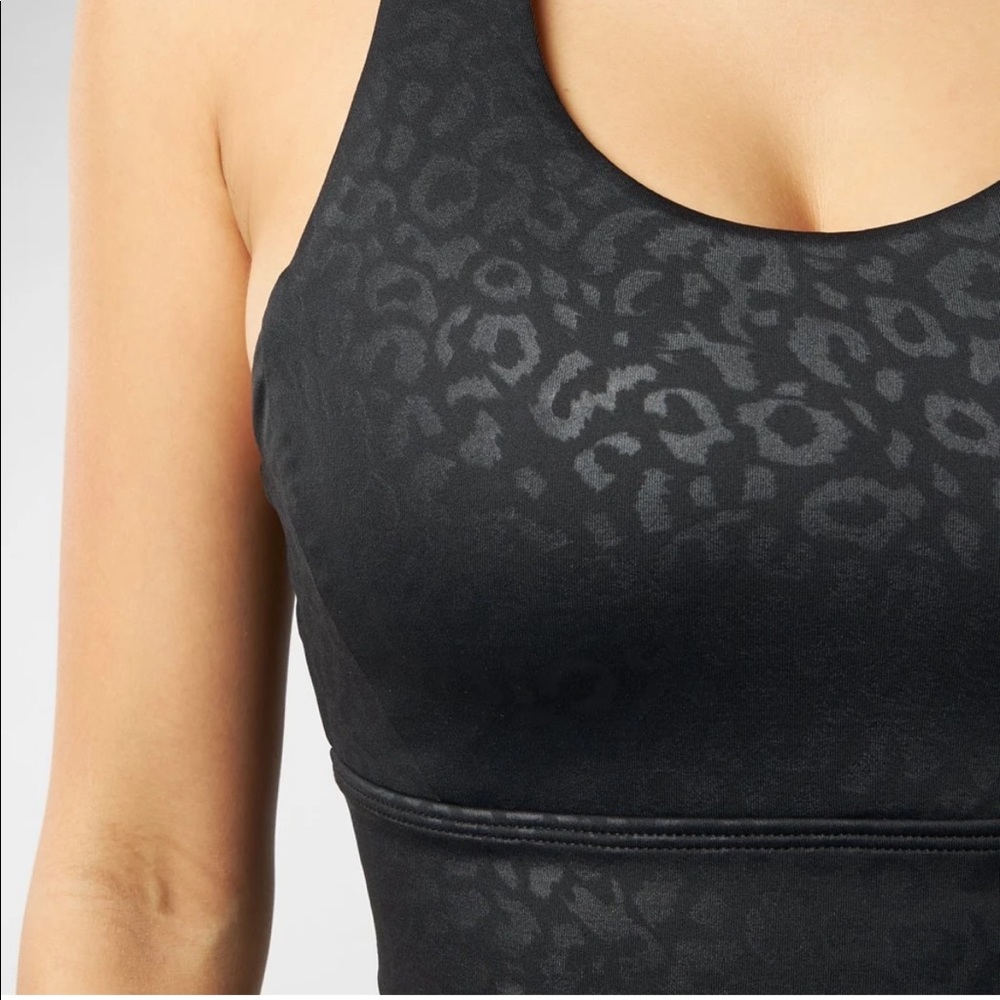 Buffbunny black leopard REBEL sports bra-SMALL-NWT